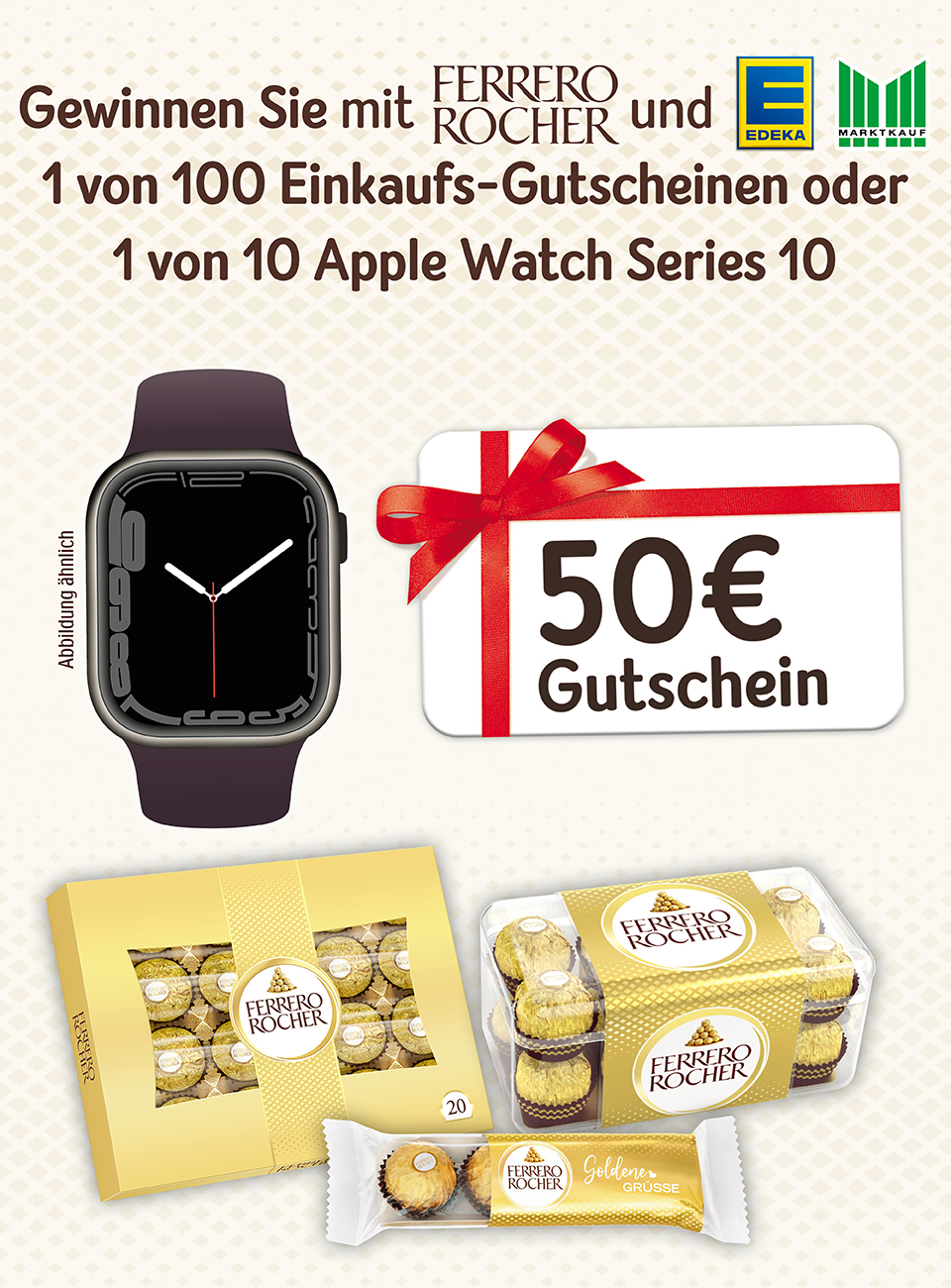 Ferrero Gewinnspiel mit Edeka
