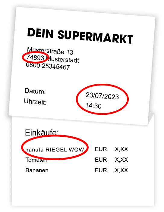 Kassenbon Beispiel Bild