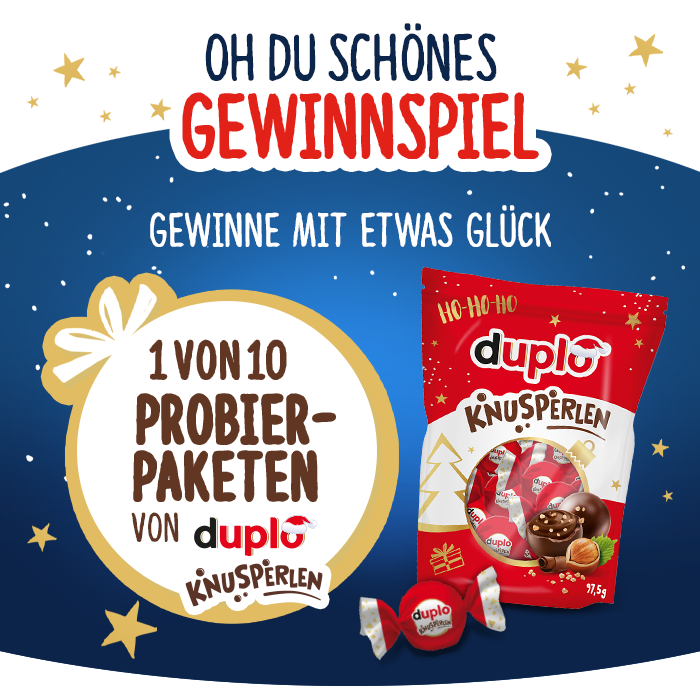 Mach mit beim Ferrero Gewinnspiel