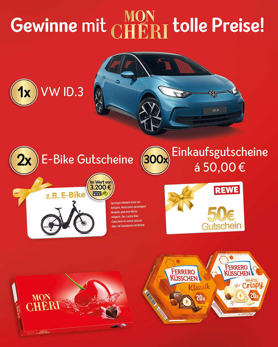 Ferrero Gewinnspiel mit Rewe