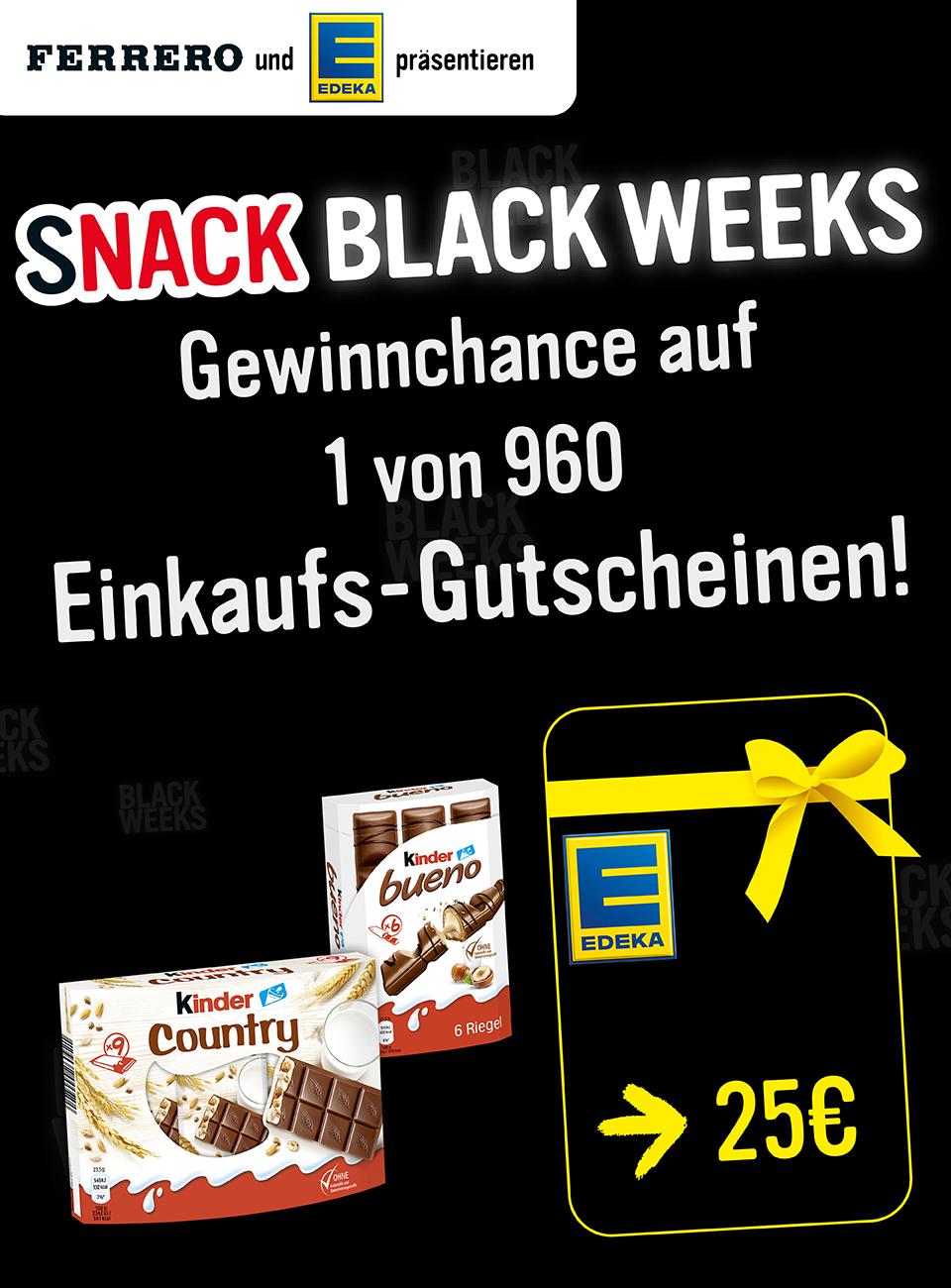 Ferrero Gewinnspiel mit Edeka