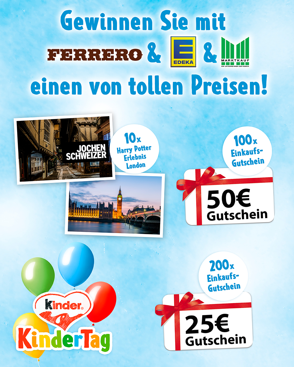 Ferrero Gewinnspiel mit Edeka